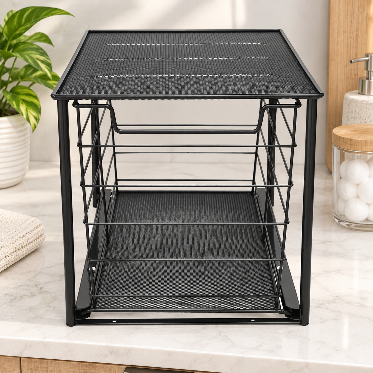 Stackable Pull-Out Drawer Organizer