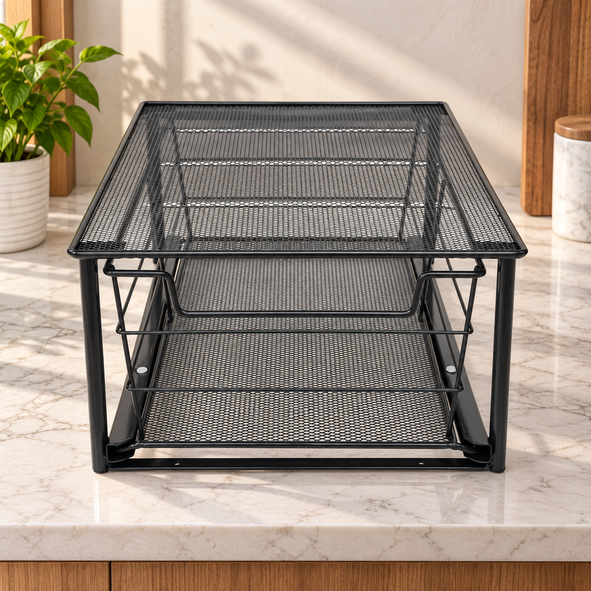 Stackable Pull-Out Drawer Organizer