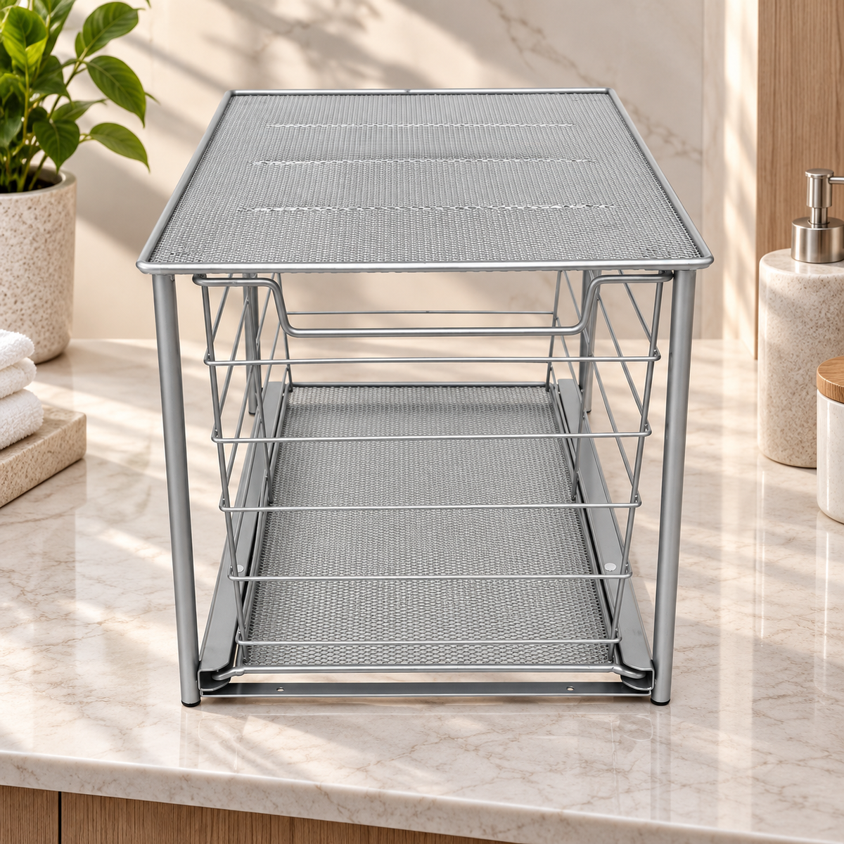 Stackable Pull-Out Drawer Organizer